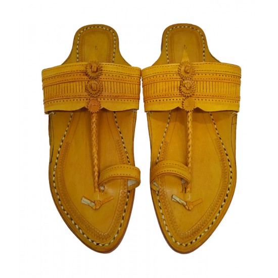 Kolhapuri leather shoes hot sale